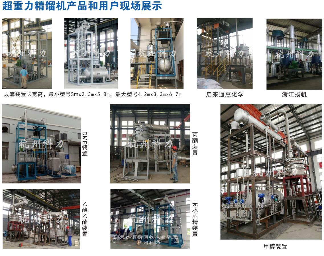 超重力床典型应用实例